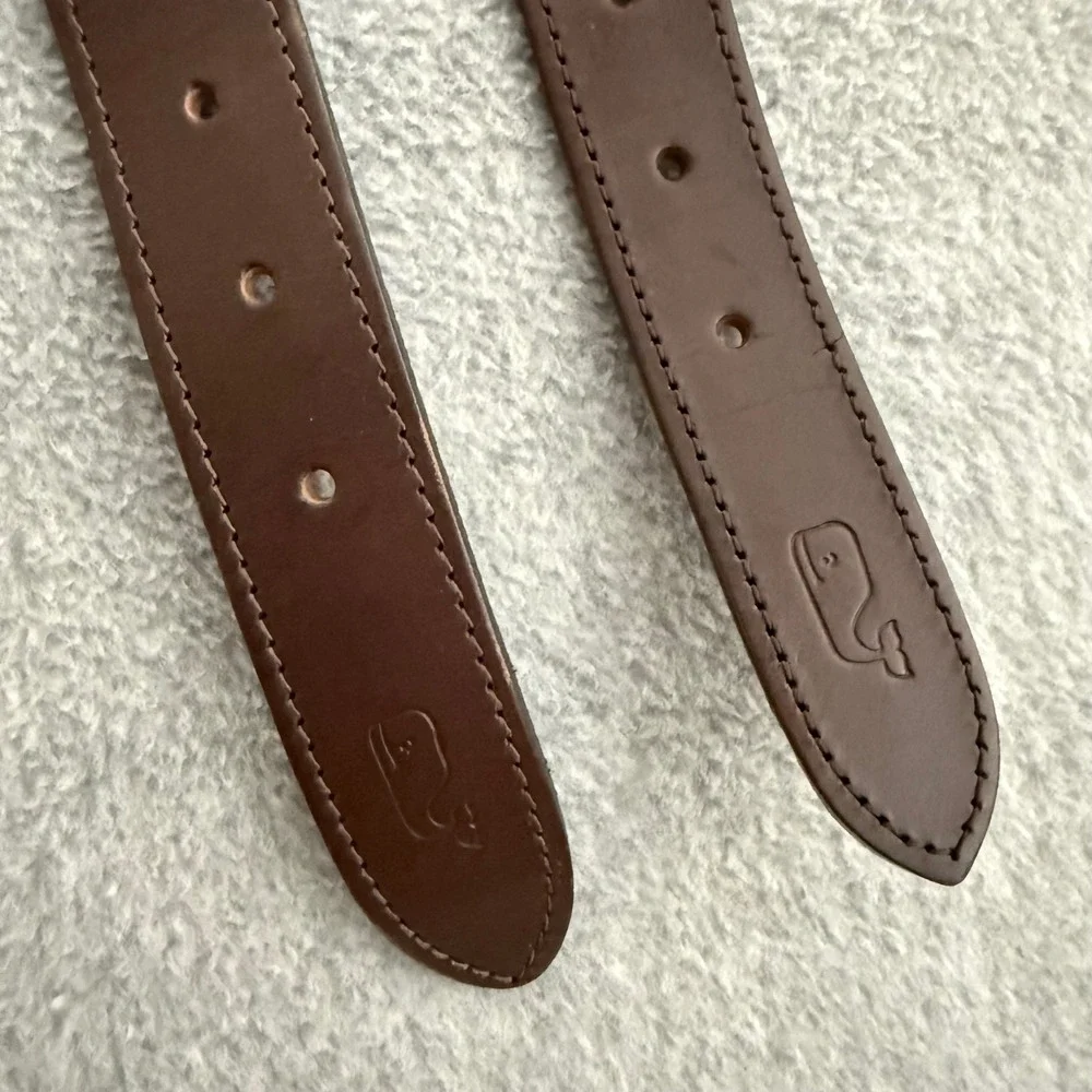 Vineyard Vines Kentucky Derby Belts Lot of 2 Men Size 44 Pink Floral Blue Bowtie